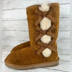KOOLABURRA BY UGG Victoria Tall 1015875 Chestnut Size 9